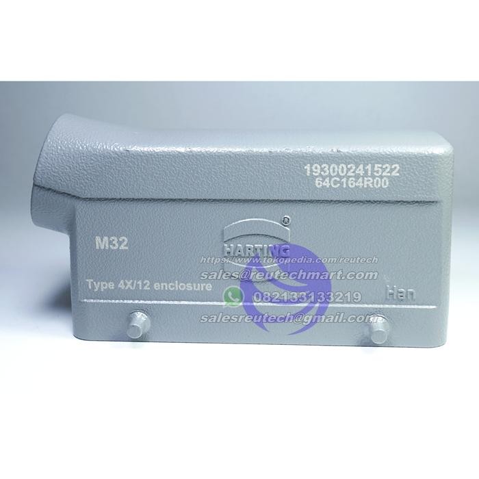Harting 19300241522 Han B Hood Side Entry M32 Harting 19 300 24 1522