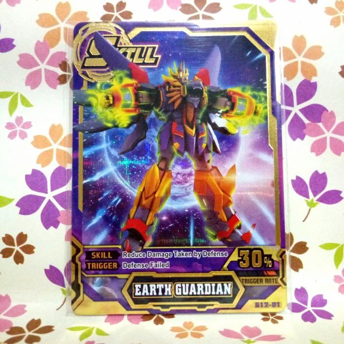 HOT PROMO hero of robots gold skill earth guardian ( prime caesar ) ngv6