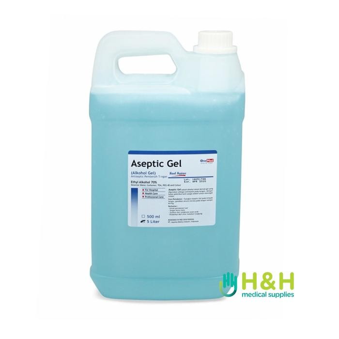 p8oy- Aseptic Gel Refill 5 Liter / Aseptic Gel Refil Onemed / Aseptic Gel / Aseptic Gel Hand