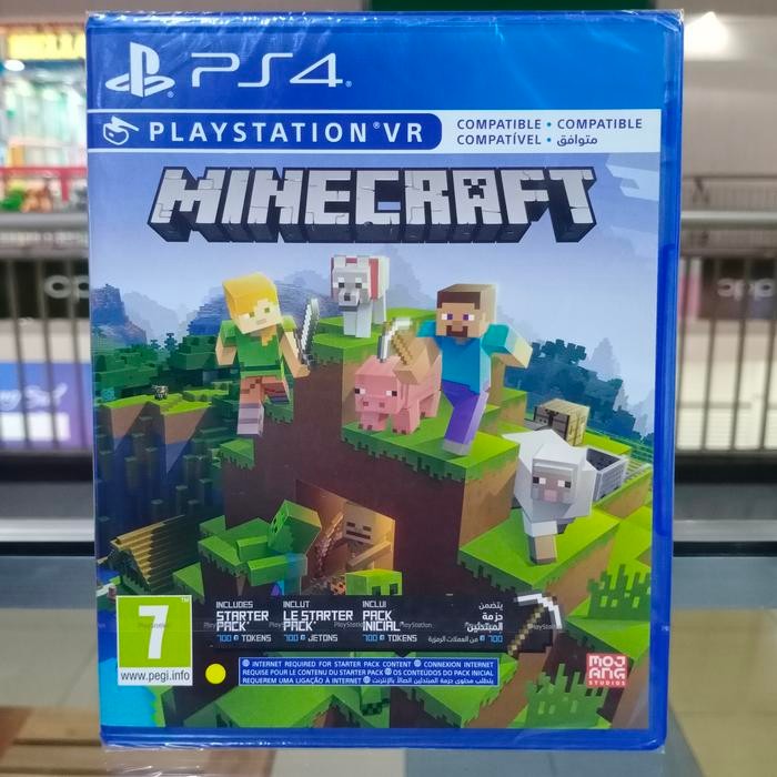 BD PS4 Minecraft .. game cd kaset mine craft playstation 4 edition