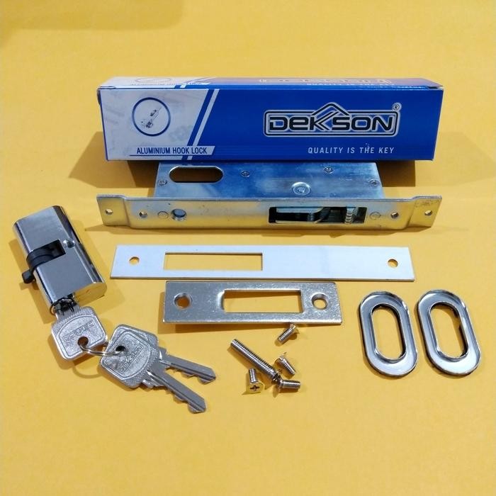 Kunci Pintu Sliding Aluminium Dekson DKS-8423