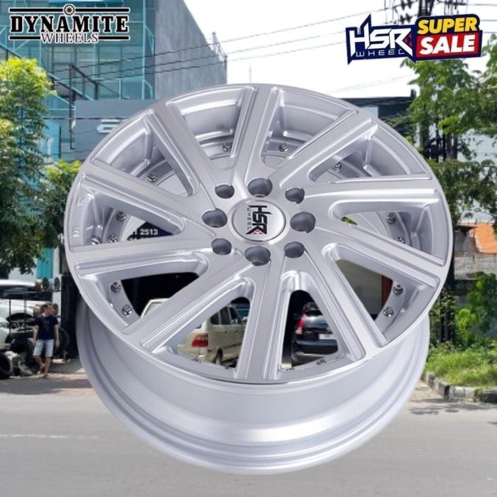 VELG RACING MODEL VOSSEN R16 MOBIL AVANZA XENIA CARRY LIVINA MAESTRO R16 HSR CIAO SILVER POLISHVELG
