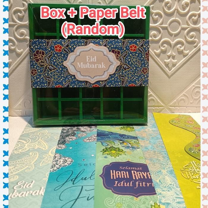 DJJ Box Mika Sekat 25 Nastar Coklat Brownies Dus Packaging Kemasan