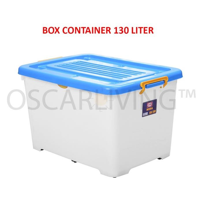 Shinpo 116 Mega Box Container 130 Liter + Roda - Box Serbaguna CB130