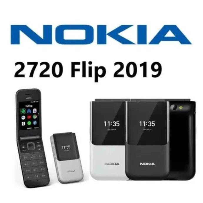 lr4u- Hp Nokia 2720 Flip 2019 Baru