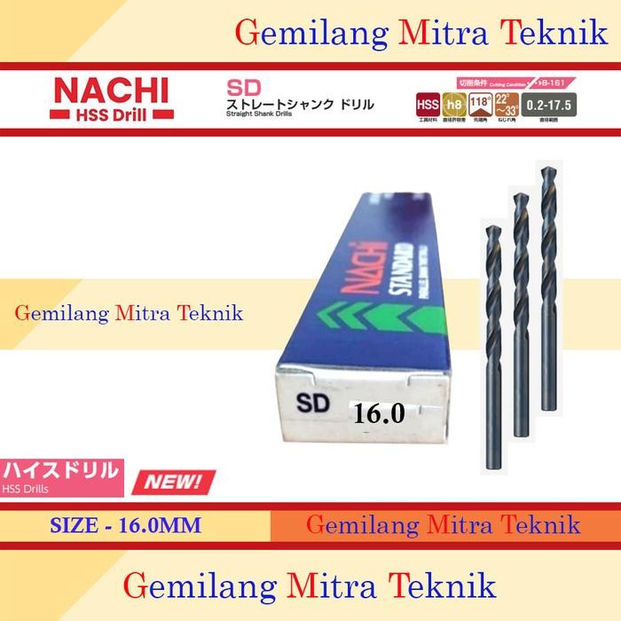 Mata Bor Besi Nachi 16Mm