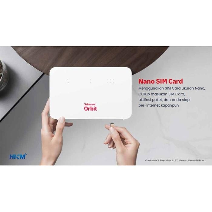 MODEM ROUTER HUAWEI B535 TELKOMSEL ORBIT PRO H1 WIFI 4G LTE 150GB