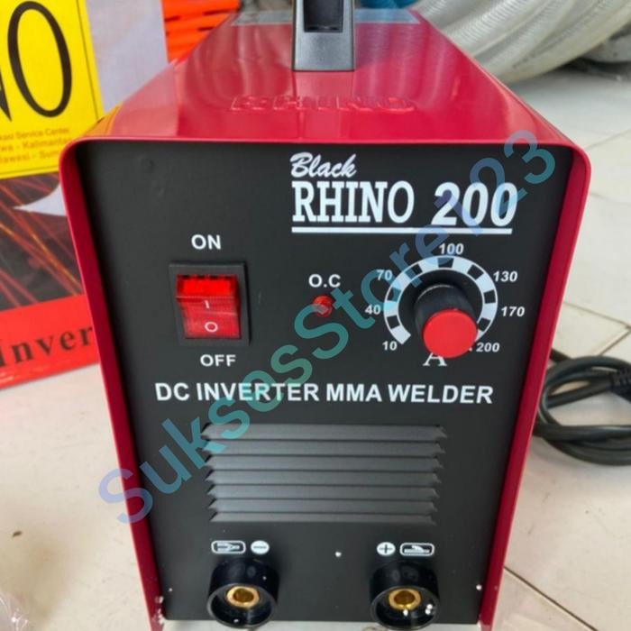 Limited Mesin Las Listrik 200 A Travo Trafo Las Inverter Rhino Mma 900W/Watt Terlariss 