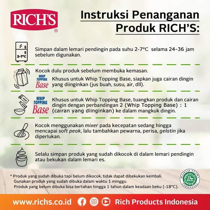 Rich'S Gold Label Emas 907 Gram