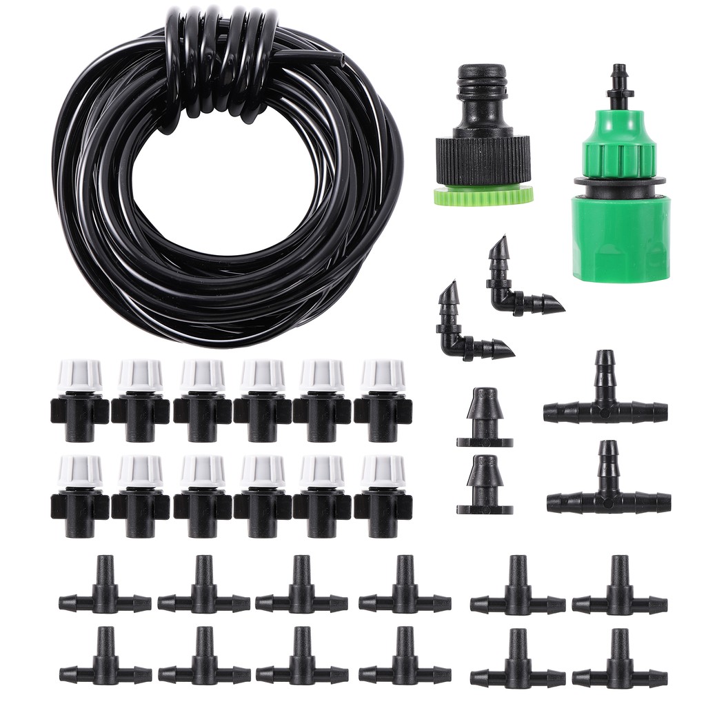 5m/10m/20m Automatic Misting Watering kit Garden Pouring Drip Irrigation System Agriculture Greenhou