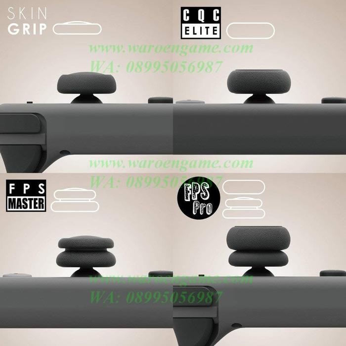 q6g5- Skull & Co. Skin, Cqc And Fps Thumb Grips Joystick Cap Analog 6 Pcs