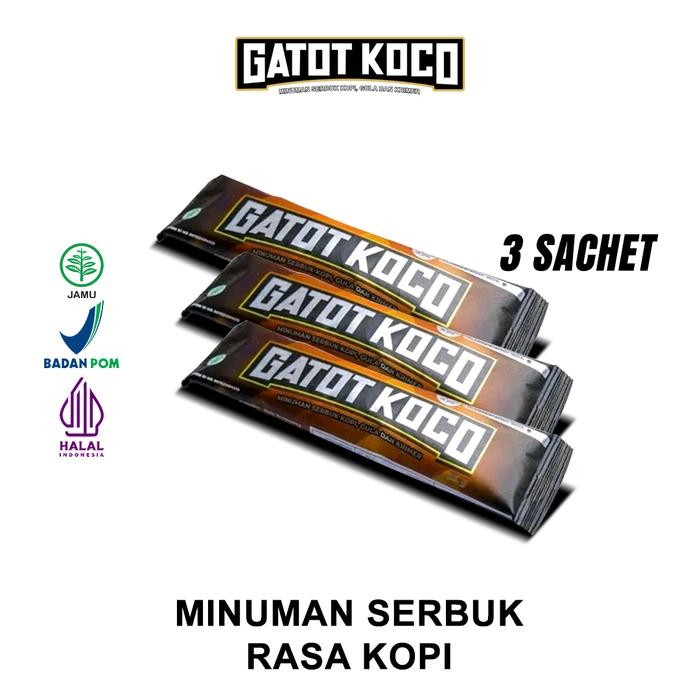 PROMO !! Kopi Gatot Koco by Dr Hen Original BPOM Coffee Gatot Kopi Kesehatan Pria