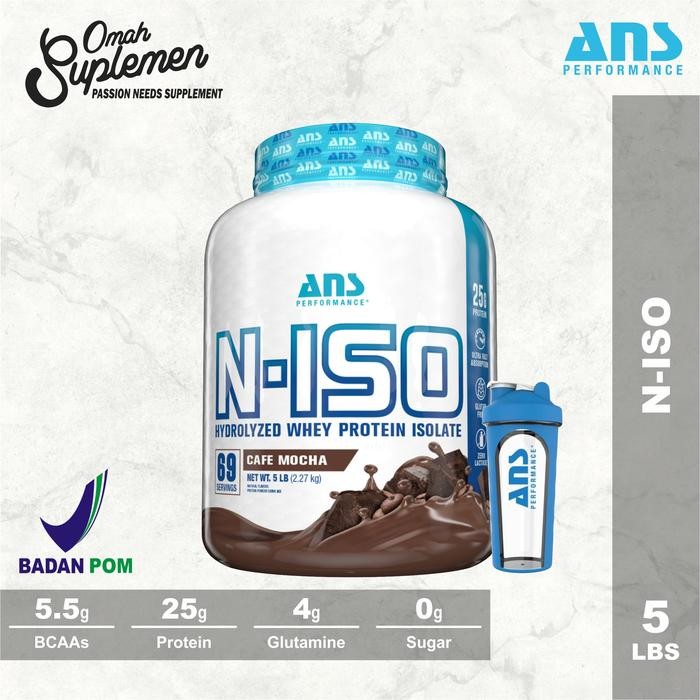 eoug- Ans N Iso 5 Lbs Hydrolized Whey Protein Isolate N-Iso 5Lbs Bpom