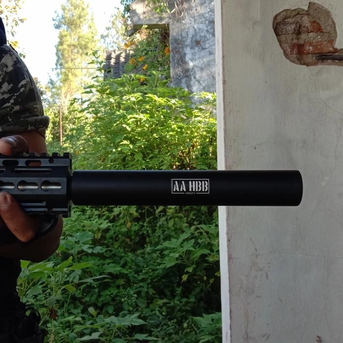 ItemNews- Silencer / Peredam / Suppressor Dcobra M416 / Ar15 20Cm