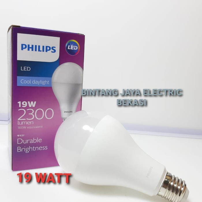 dfue- Lampu Led Philips 19W Bulb / Bohlam Led 19W Philips