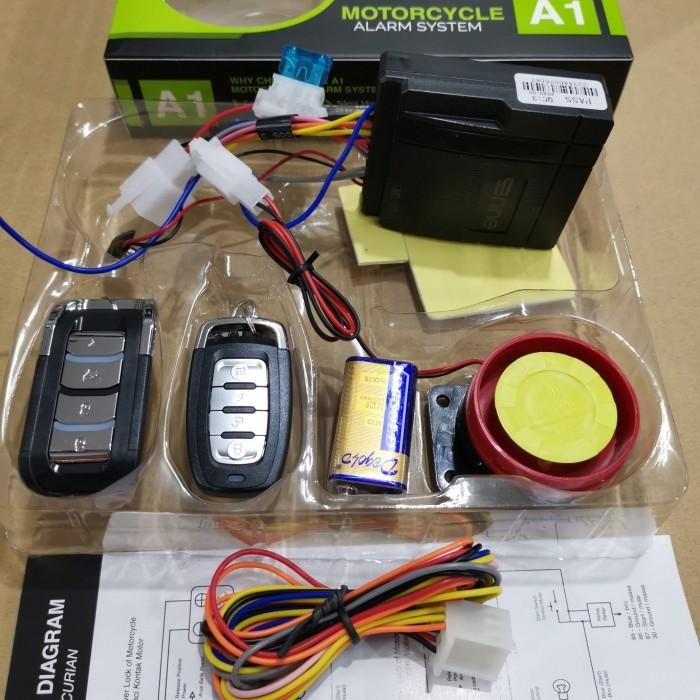 Alarm Motor Securicle 9 Nine A1