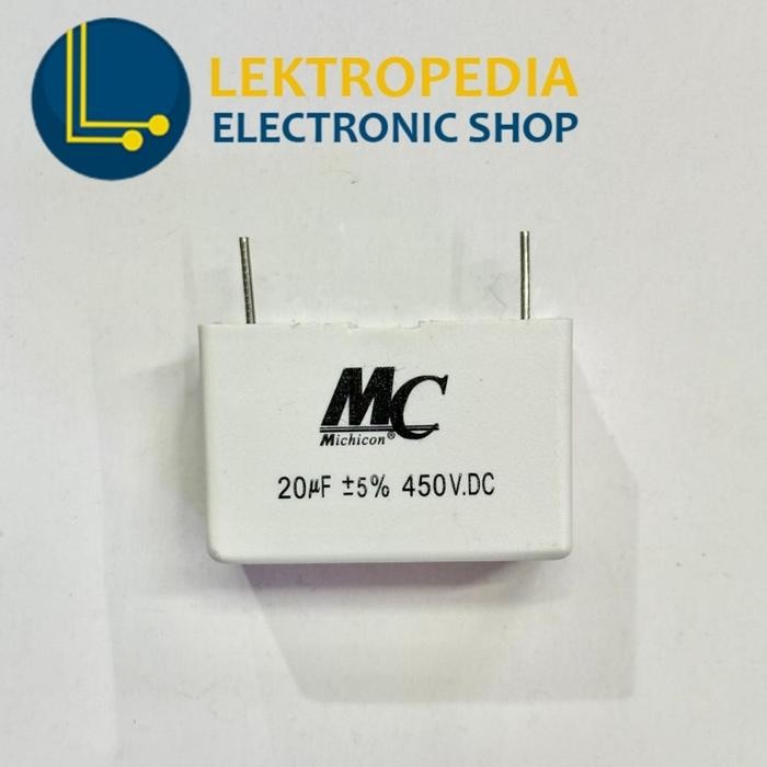 Kapasitor 20UF 450VDC AC Inverter Daikin Panasonic Capacitor 20 uf