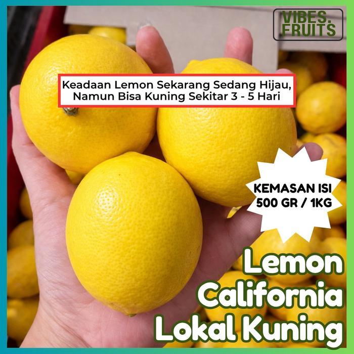 lemon california 1kg / Jeruk lemon california premium 1kg