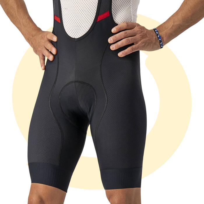 Bib Short Celana Sepeda CASTELLI Competizione Black