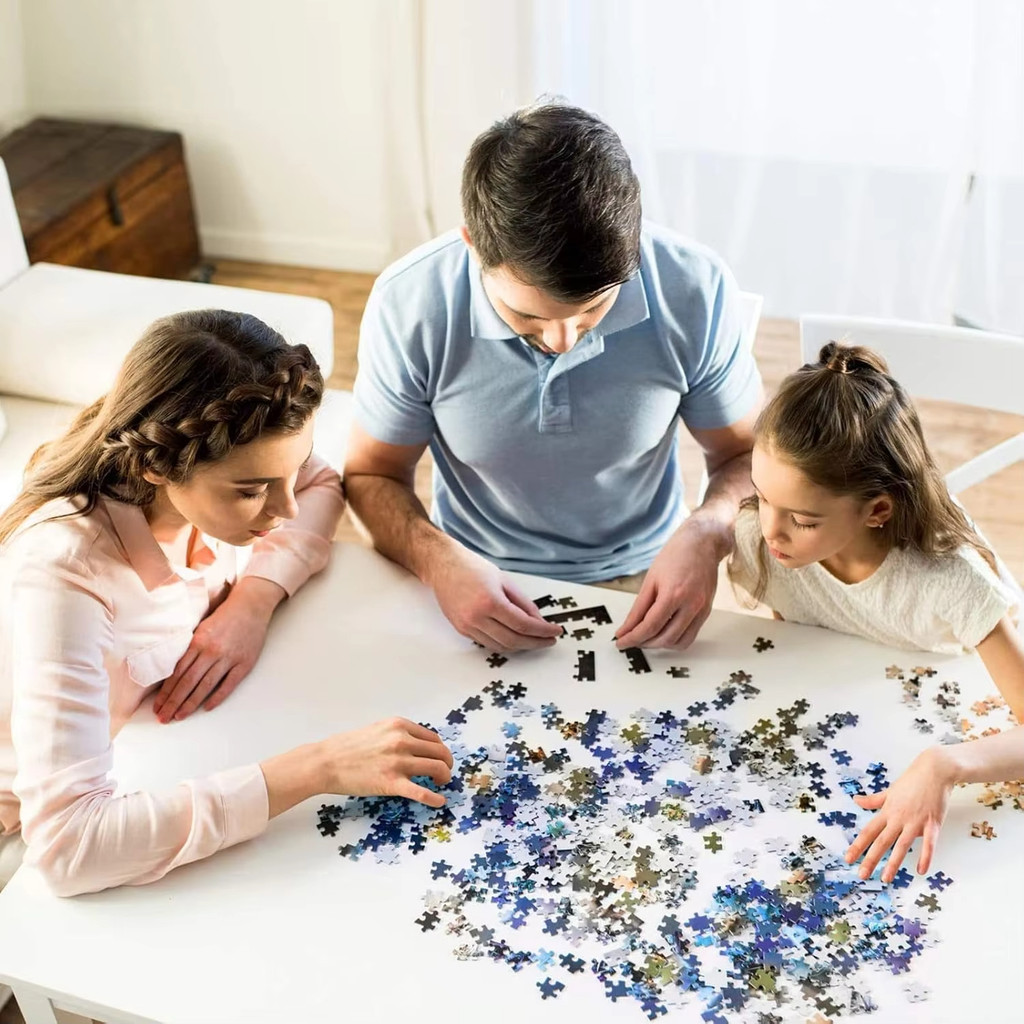 500/1000/1200/2000 PCS Puzzle for Charming Paris Jigsaw Puzzles for Challenging Family Activity