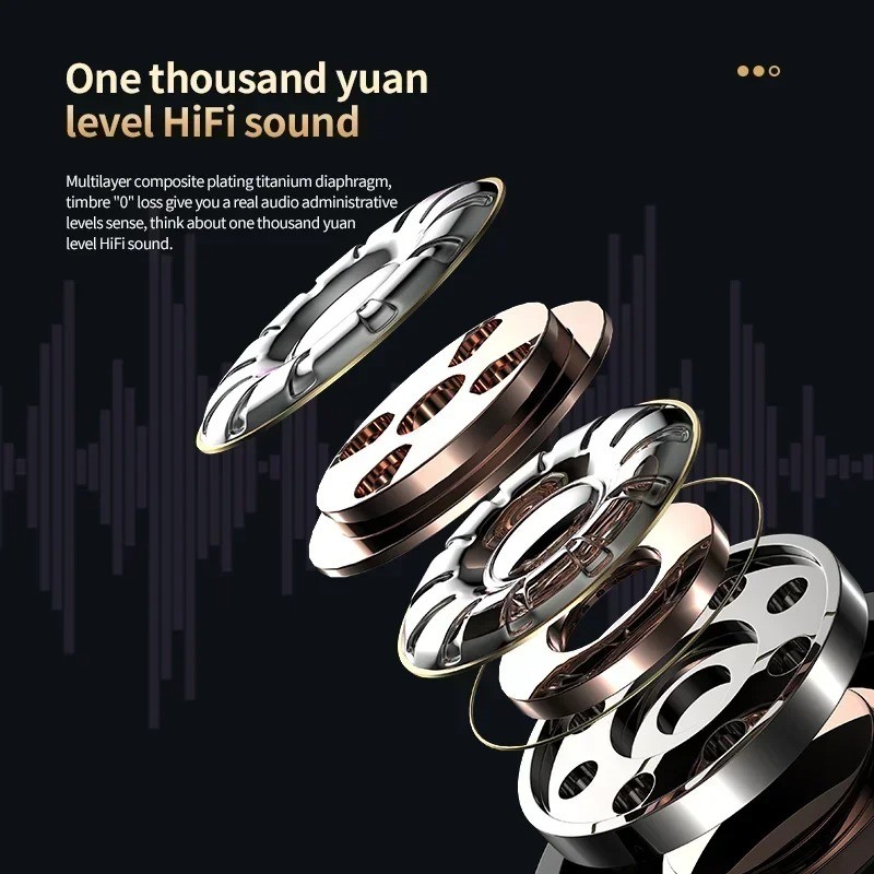TWS S20 Earphone Bluetooth Wireless Headphones Hifi Stereo Sport Games Waterproof Earbuds Headset