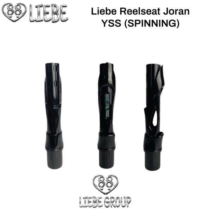 Liebe Reelseat joran mahkota yss/vss spinning hitam glossy