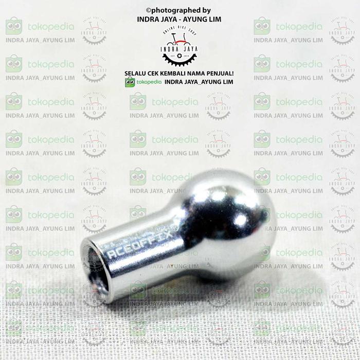 ACEOFFIX HANDLEPOST BALL CATCH SEPEDA LIPAT - SILVER