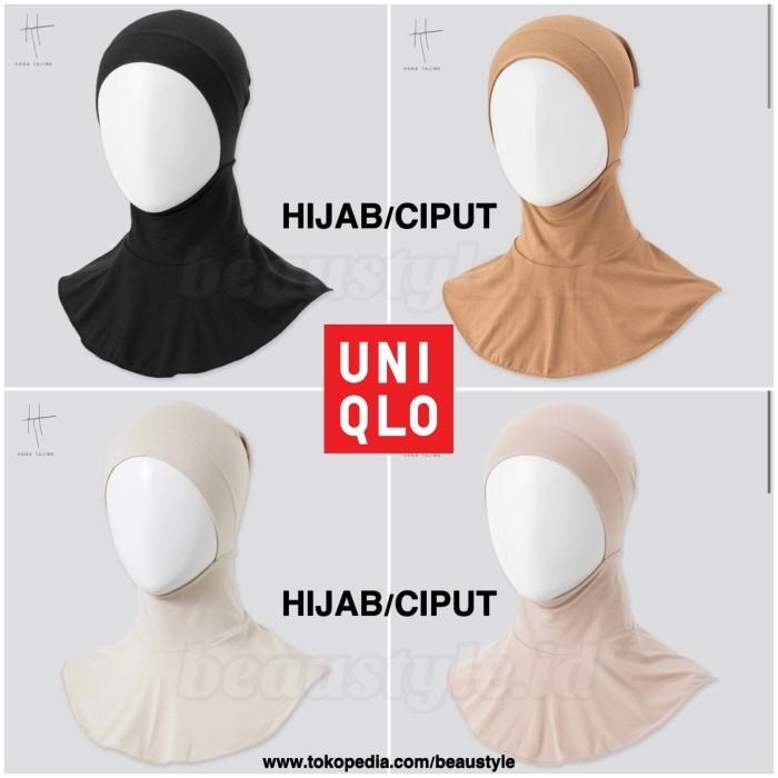 Promo Uniqlo Airism Hana Tajima Headband / Hijab / Ciput Ninja Inner Hijap Terlaris