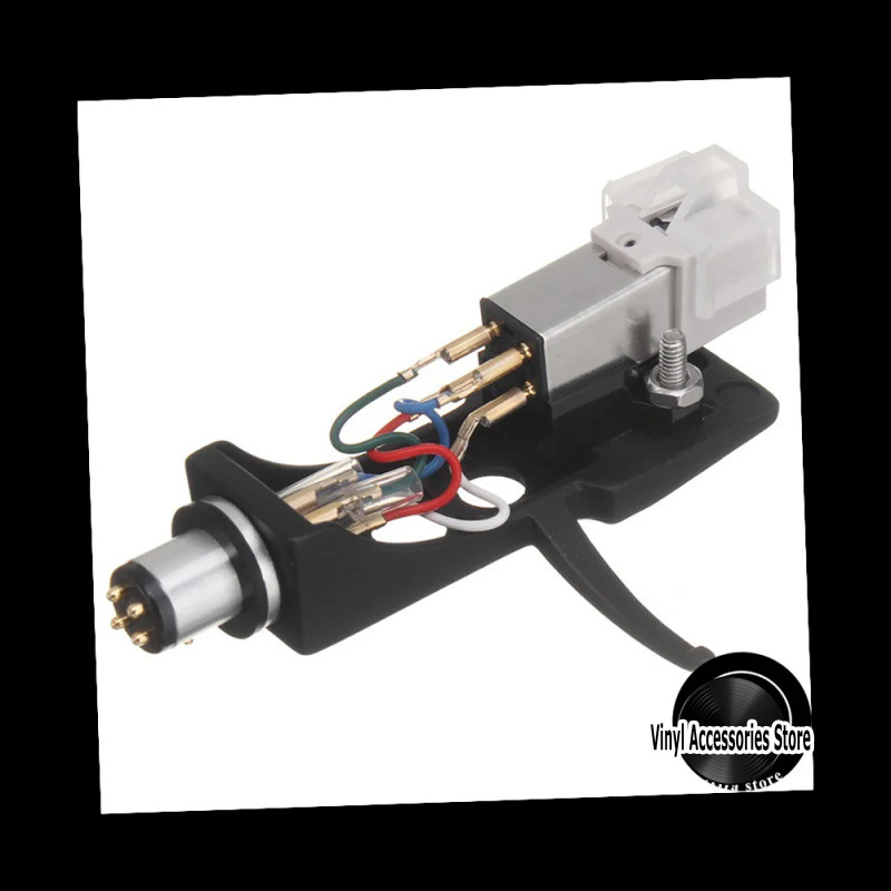 Cartridge Stylus With Turntable Headshell 4 Pin Contacts For technics Phonograph Turntable