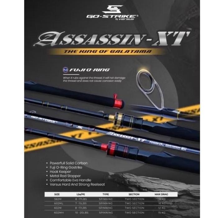 Joran Gostrike Assassin Xt 180 20 Lb 165 17 Lb Full Fuji