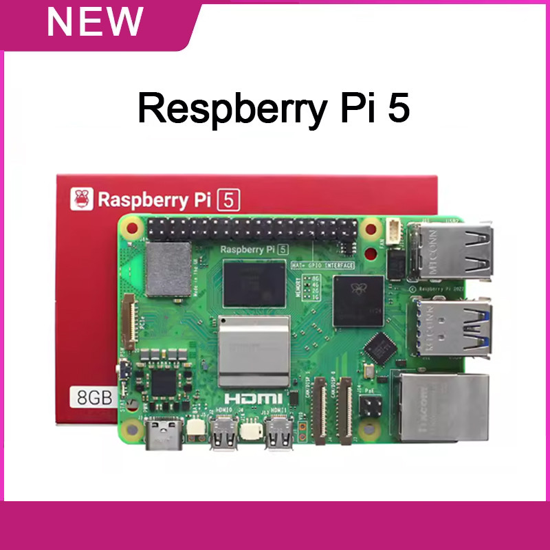 Best Seller Raspberry Pi 5 4GB/8GB Development Board LINUX Suite Computer AI programming Motherboard