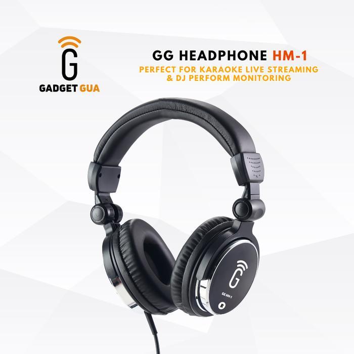 PROMO GG HEADPHONE HM-1 - HEADPHONE MONITORING FOR KARAOKE AND DJ LIVE STREAMING