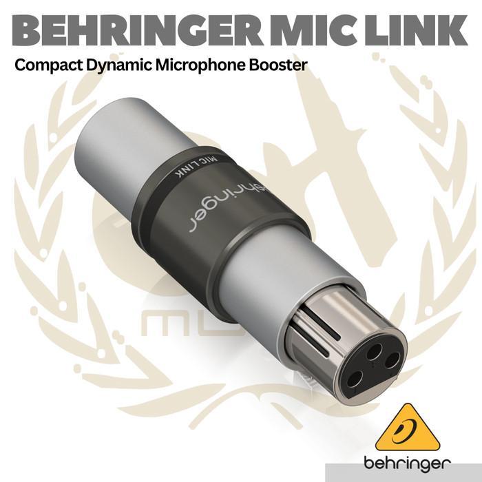 Behringer Mic Link Dynamic Microphone Booster And Preamp