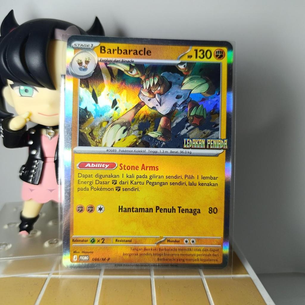 ORI Kartu Pokemon Limited Promo Pertandingan Ekspansi Baru Ledakan Peniada Alternate Image Barbaracl