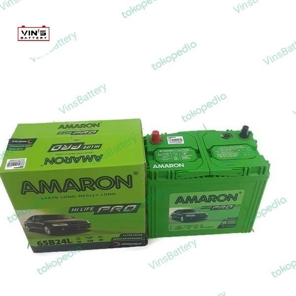 Aki Amaron Hi Life Pro 65B24L/65B24LS 50 Ah Untuk Livina/Yaris/Starlet