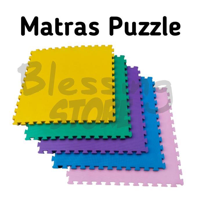 Matras puzzle 100x100 tebal 2 cm karpet beladiri /matras olahraga
