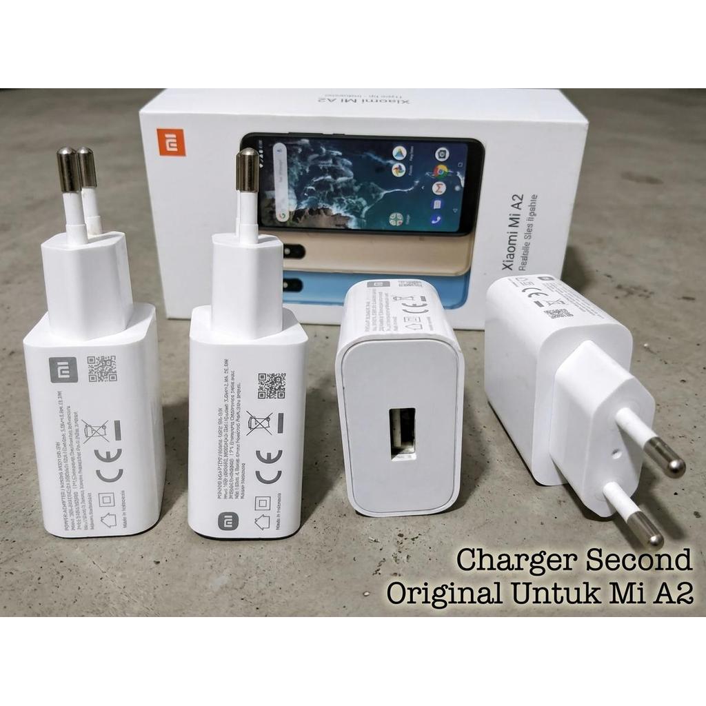 Charger Copotan Xiaomi MDY-09-EW Ori Second 5V 2A Mi A2