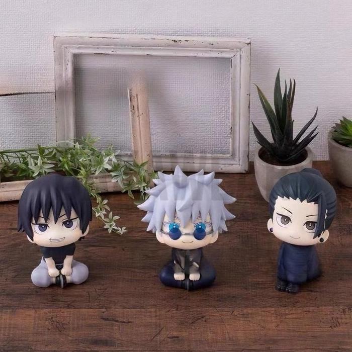Ready Figure Lookup Jujutsu Kaisen Gojo Inumaki Geto Yuta Toji Pajangan Mainan Look Up