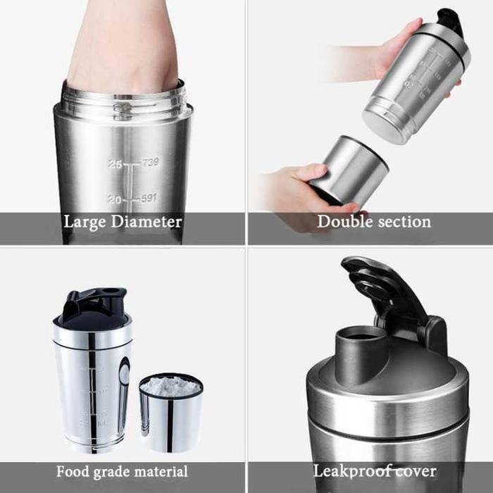 Hemm - Botol Gelas Tumbler Tambler Tempat Air Minum Panas Dingin Stainless