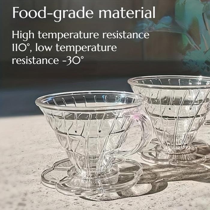 

COFFEE DRIPPER RESIN V60 PLASTIK - GREY