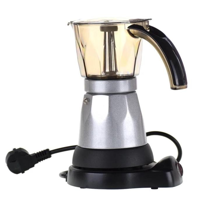 

MOKA POT ELEKTRIK 6 CUP - ELECTRIC MOKAPOT ESPRESSO MAKER