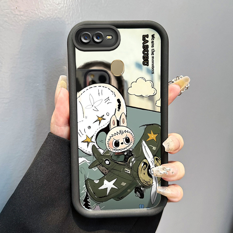 Casing Hp OPPO A7 OPPO A5s OPPO A12 OPPO A12S A11k Case Casing HP Softcase Silikon Karakter Alien Im