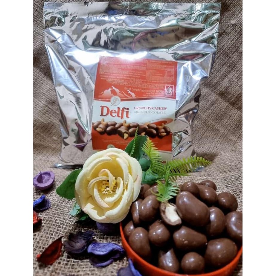 

Mamiseler45 - Cokelat Delfi Almond & Cashew 1Kg - Chocolate Premium Makanan Cemilan