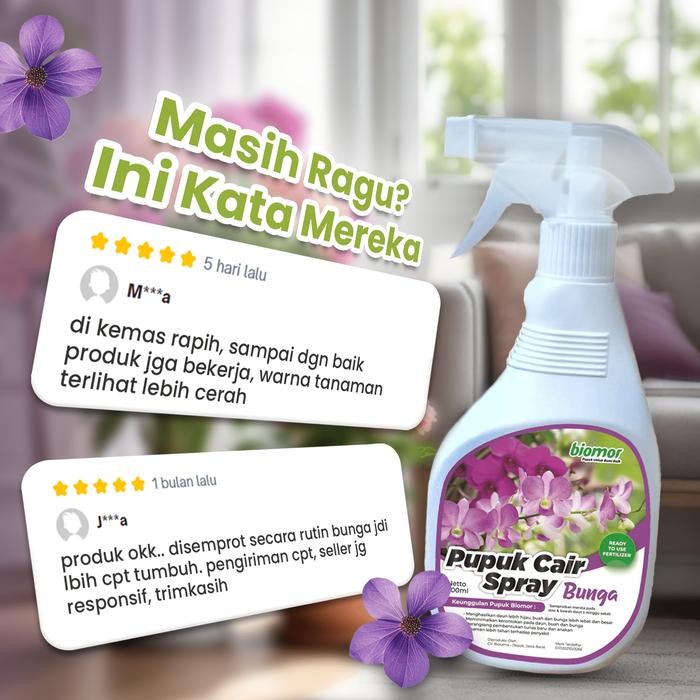 

Promo Pupuk Dan Nutrisi Cair Semprot Bunga - Binomor 450Ml Terlaris