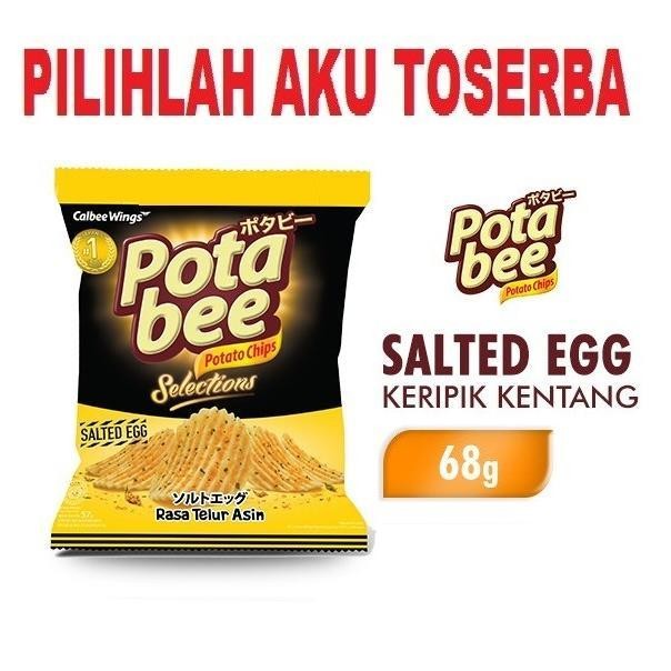 

POTABEE KERIPIK KENTANG SALTED EGG - (HARGA 1 DUS ISI 30 PCS)