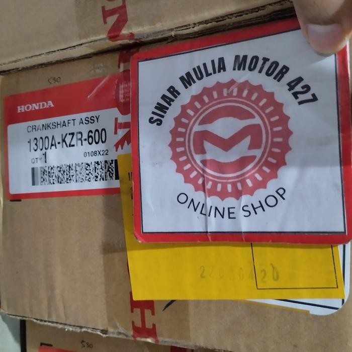 Crankshaft Assy Kruk As Vario 125 Lama Original Ahm 1300A-Kzr-600