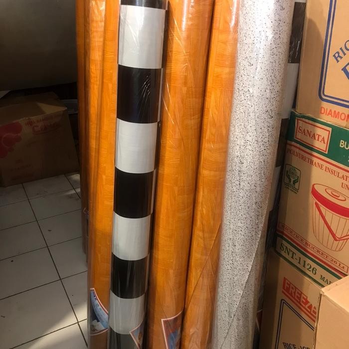 Karpet lantai plastik vinyl Daimaru 1roll isi 24 meter