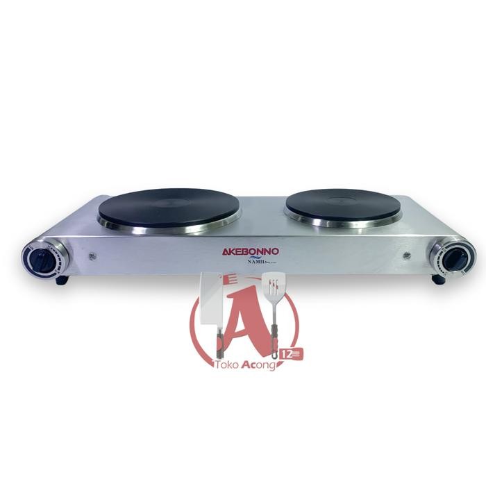 Kompor Listrik 1000 Watt Dan1500 Watt Msp-3201 Dua Tungku