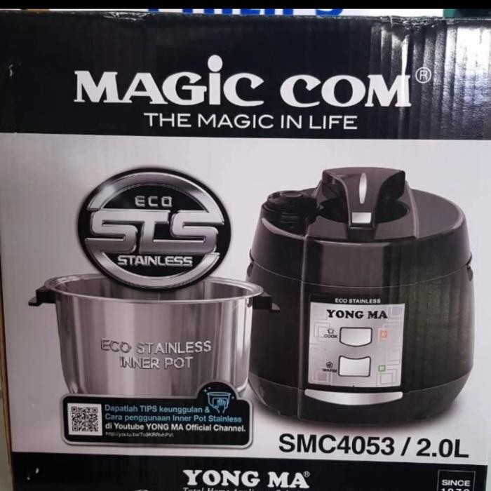 Magic Com Yongma Stainless 2. Liter