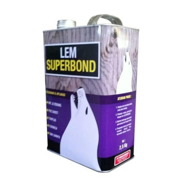 

LEM SUPER BOND UNGU UKURAN 2.5 KG